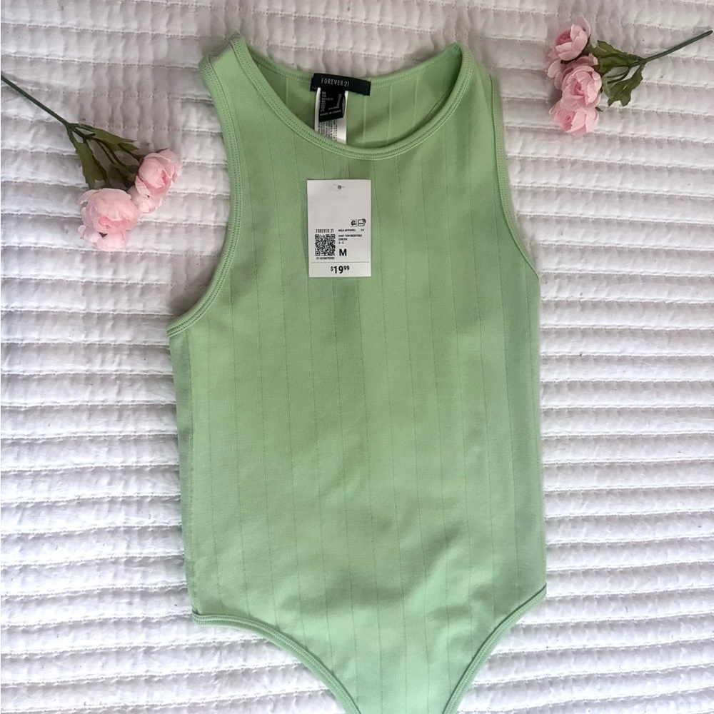 Forever 21 Mint Green Kids Bodysuit